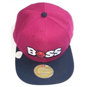 Official Nintendo Super Mario Bros "Boss"Hat OSFA Snapback New